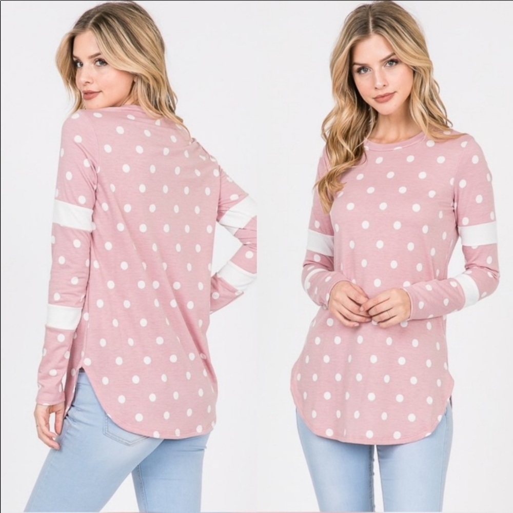 Polkadot top
